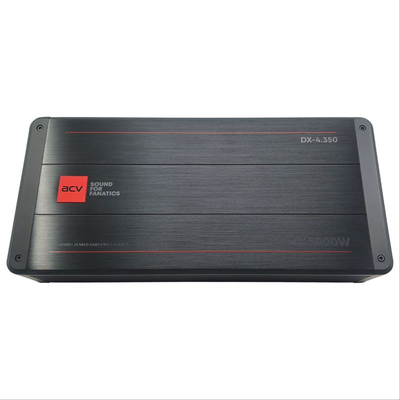 آمپلی فایر خودرو 4 کانال ای سی وی مدل dx 4.350